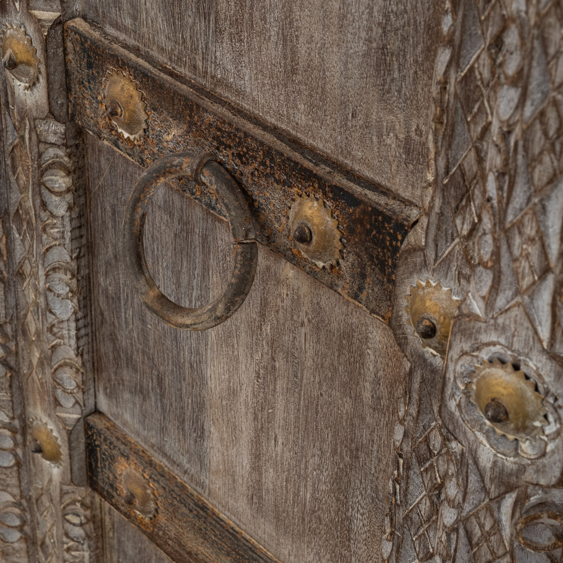 Indira Armoire Light Brown