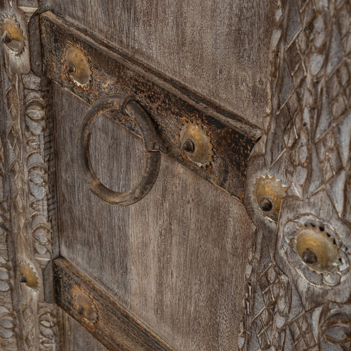 Indira Armoire Light Brown