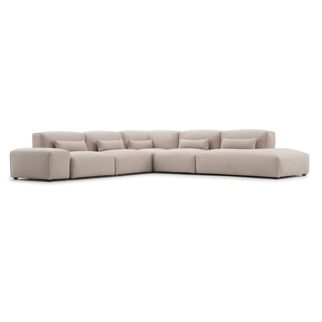 Ellemia Fabric Modular Set Beige