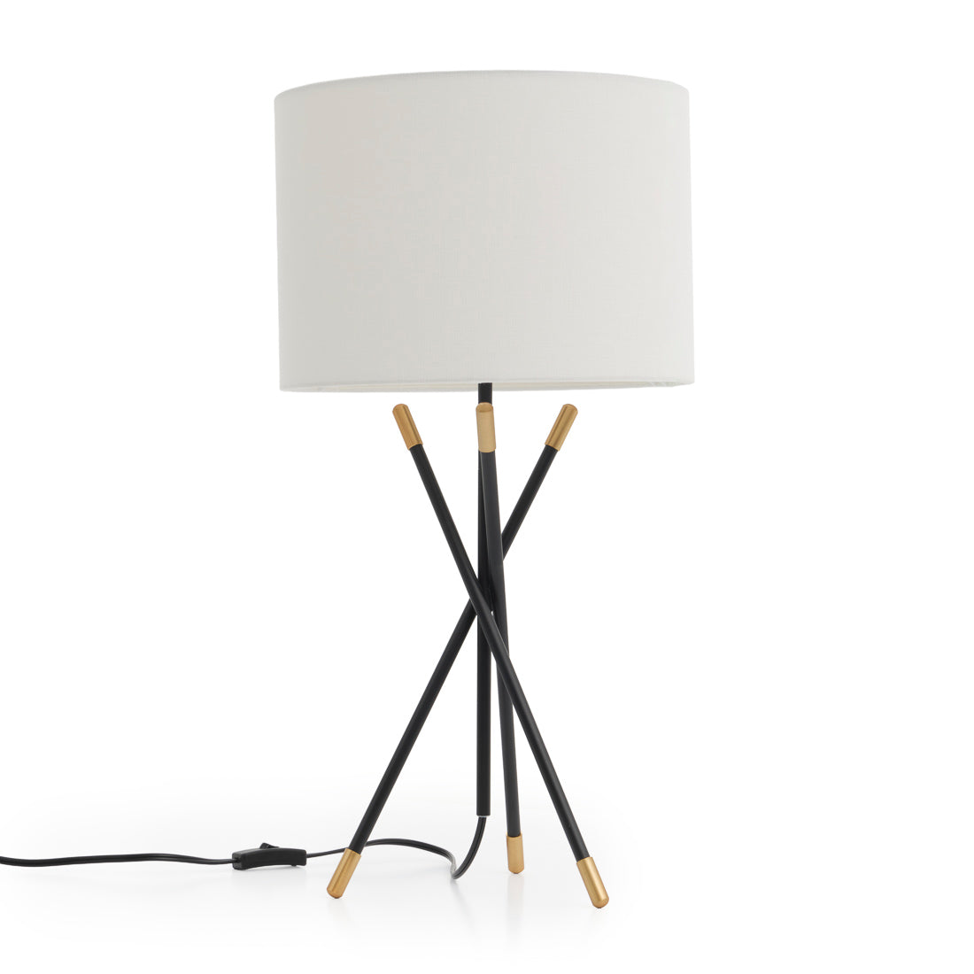 Walsha Table Lamp Black