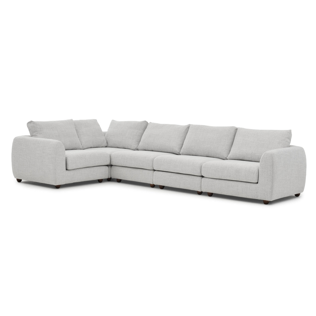 Nadal Fabric Modular Set Light Grey