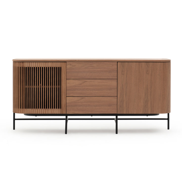 Easton Wood Sideboard Dark Brown