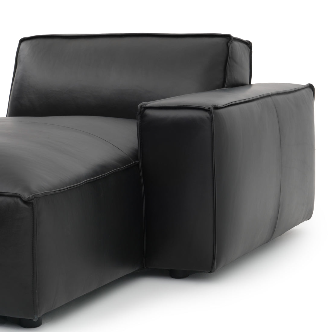 Nook Modular Right Chaise Black