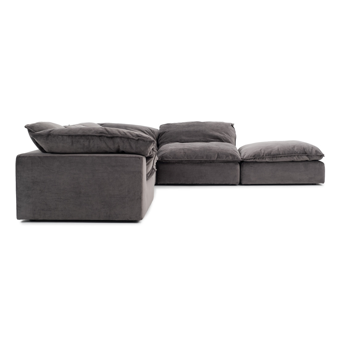 Nuage Fabric Modular Set Dark Grey