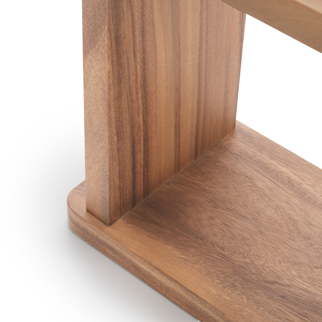 Siya Wood Accent Table Light Brown