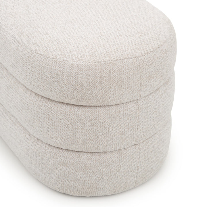 Esina Bench with Storage Beige