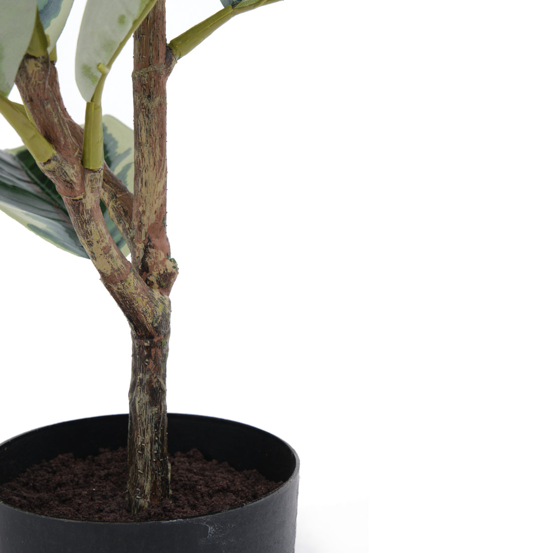 Rubber Artificial Plant Dark Green