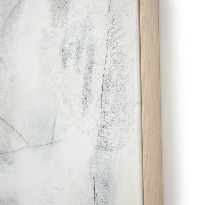 Nabadi Painting on Canvas Off White