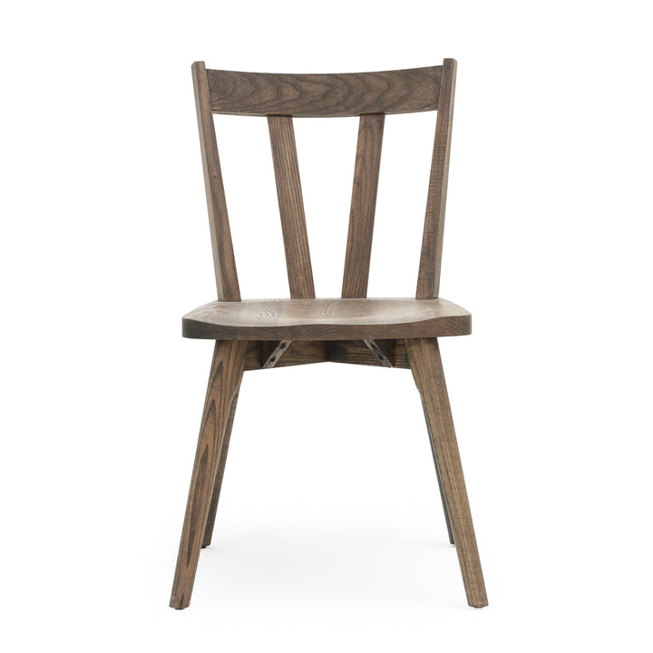 Novella Wood Chair Dark Brown