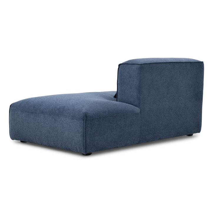 Ellemia Modular Chair W. Right Bumper Dark Blue