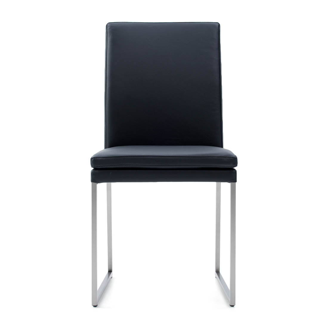 Ritz Leather Chair Black