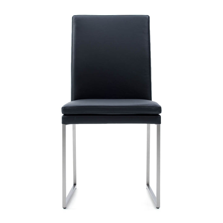 Ritz Leather Chair Black