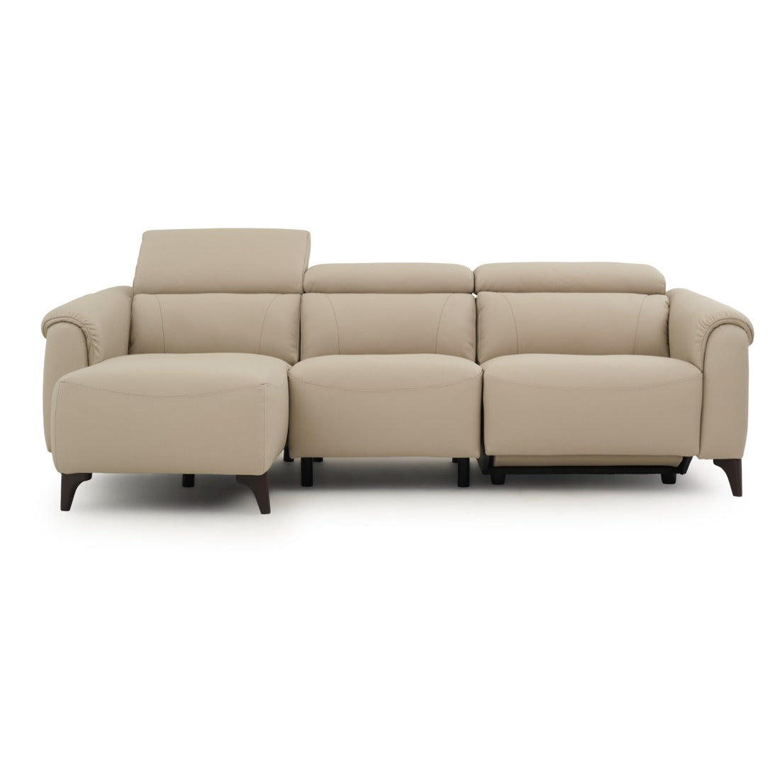 Nevali Reclining Sectional Sofa Beige