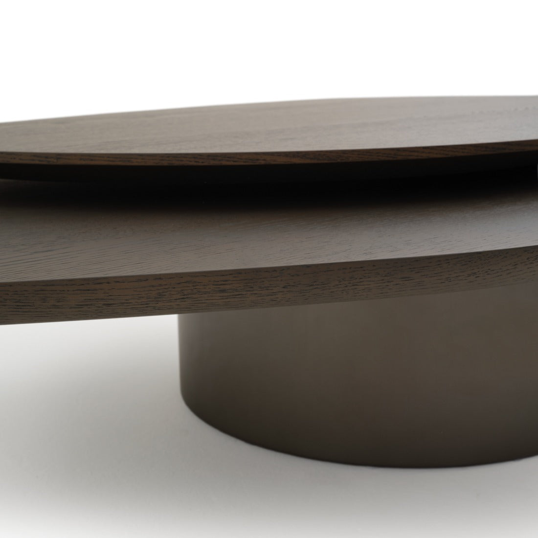 Eirian Wood Coffee Table Dark Grey