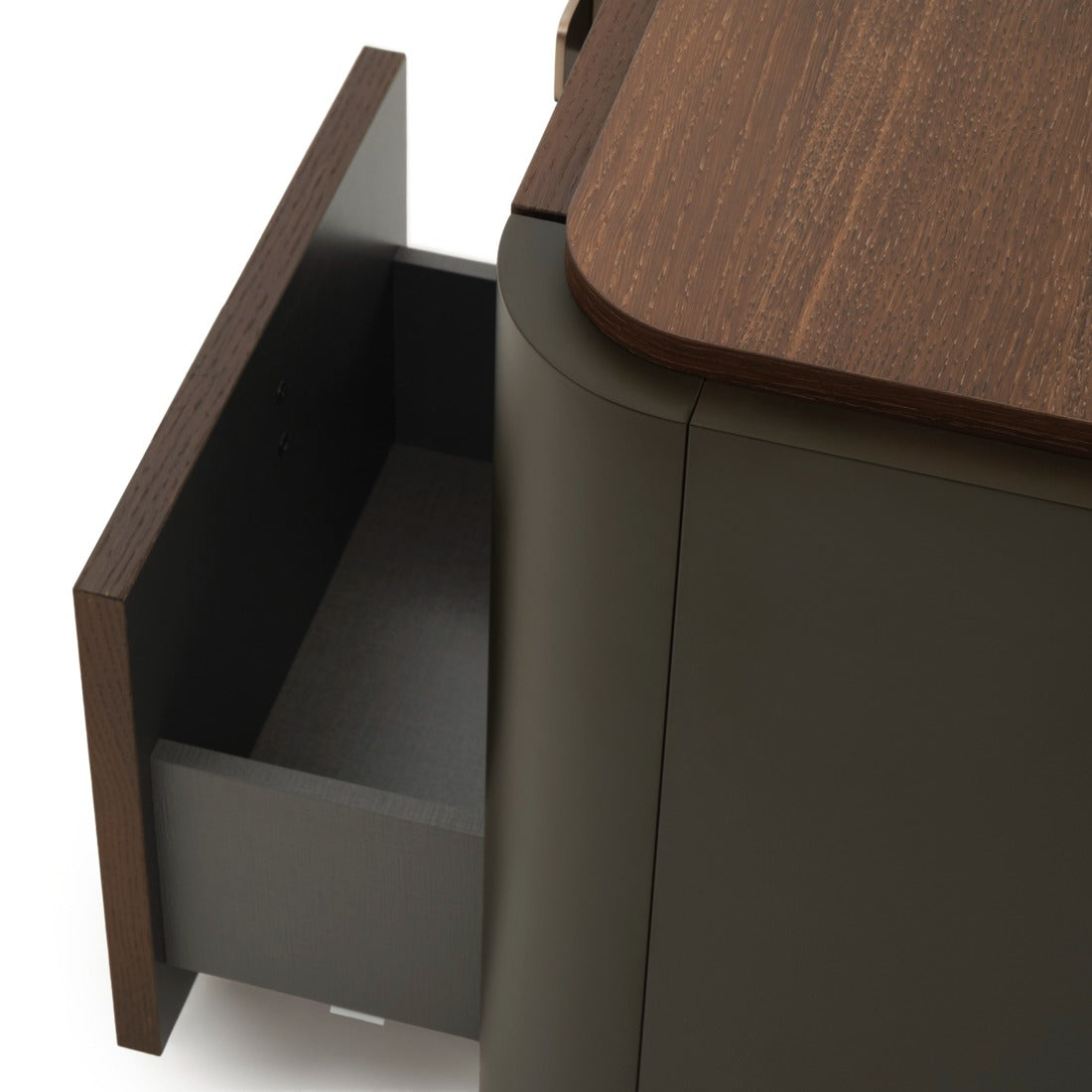 Wadena Nightstand Dark Brown