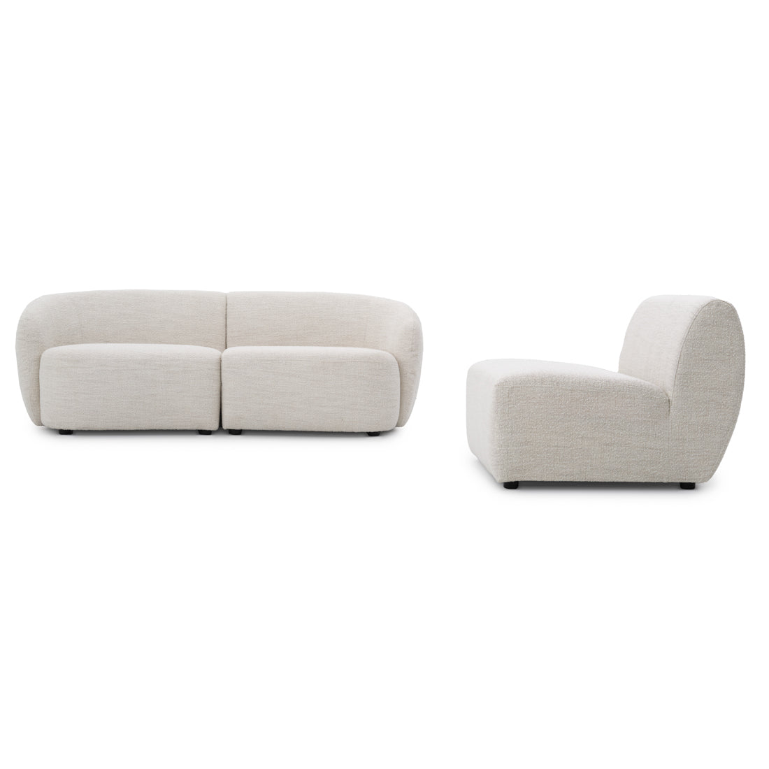 Sorena Fabric Modular Sofa Off White