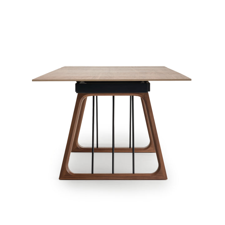 Elysa Extendable Dining Table Dark Brown