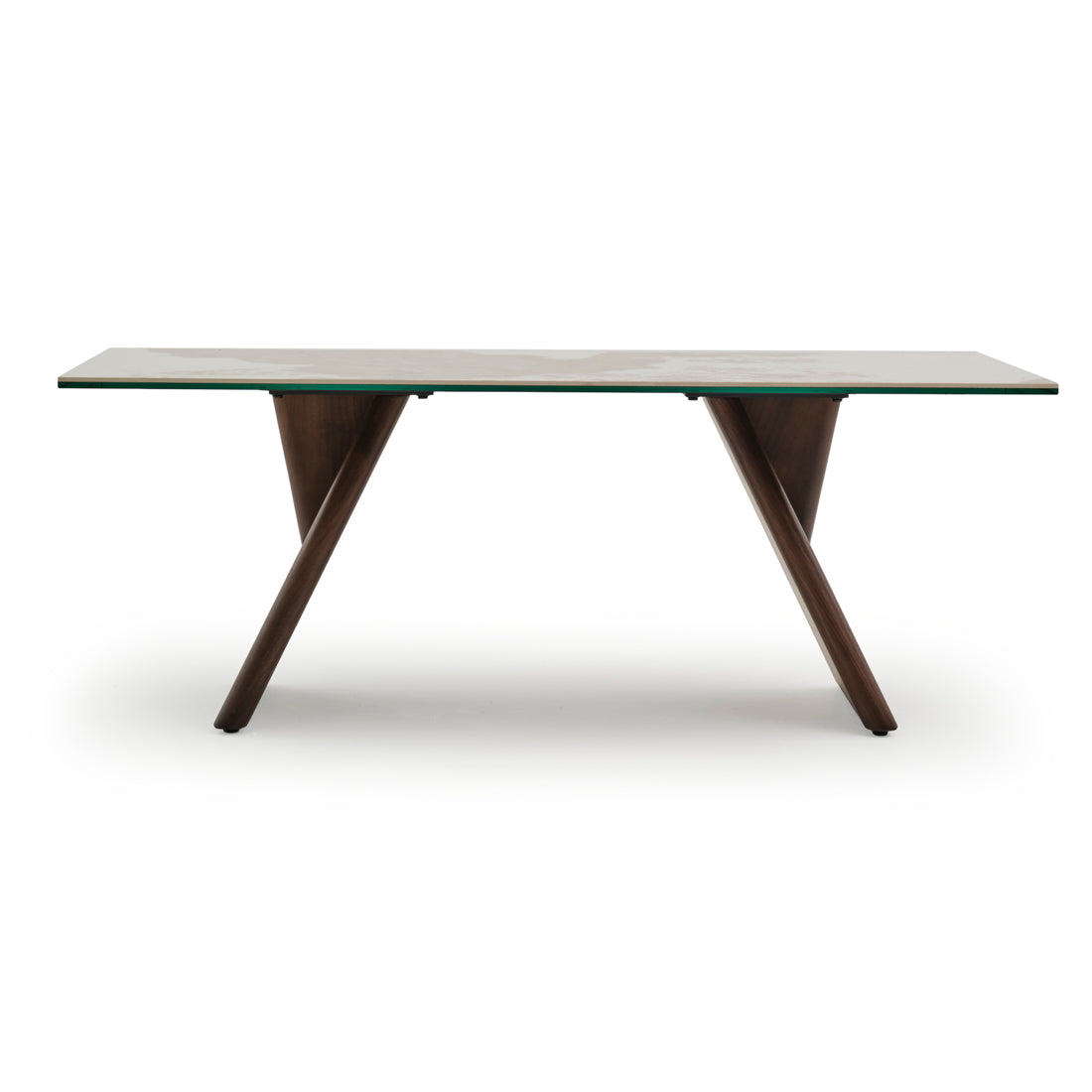 Emmeline Ceramic Coffee Table Light Brown