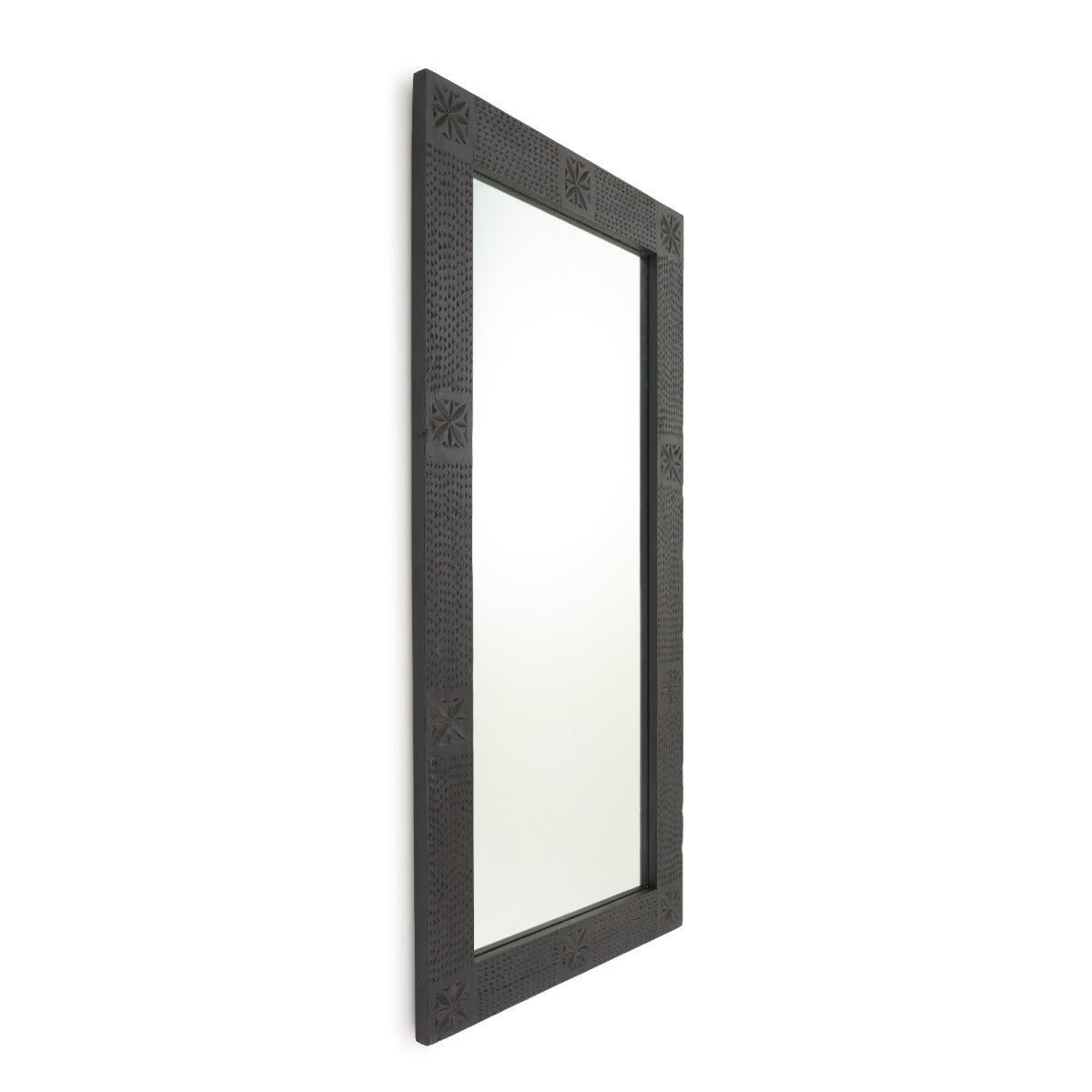 Indira Floor Mirror Dark Brown
