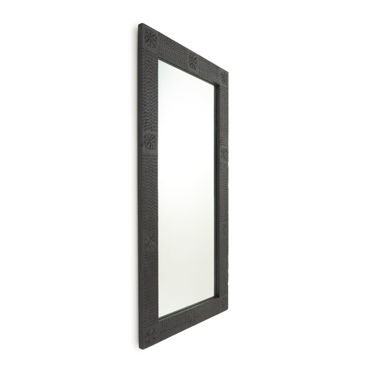 Indira Floor Mirror Dark Brown