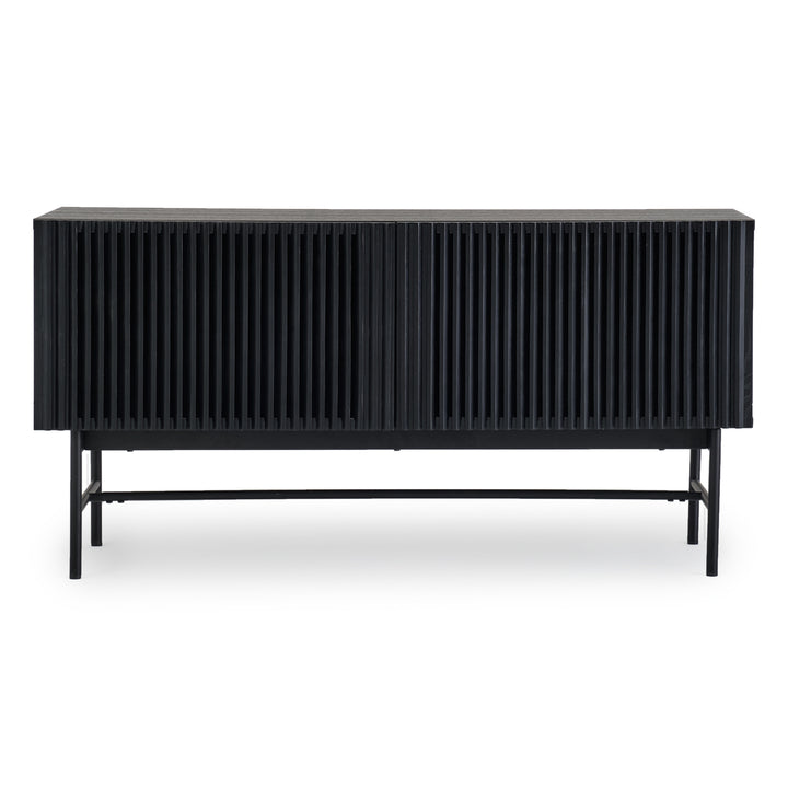 Easton Wood Sideboard Black