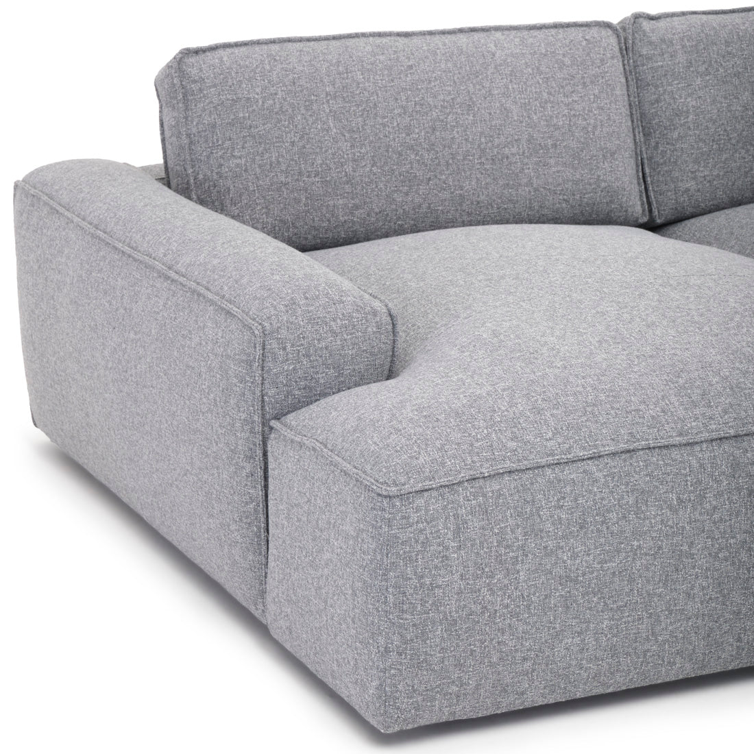 Nash Fabric Modular Set Dark Grey