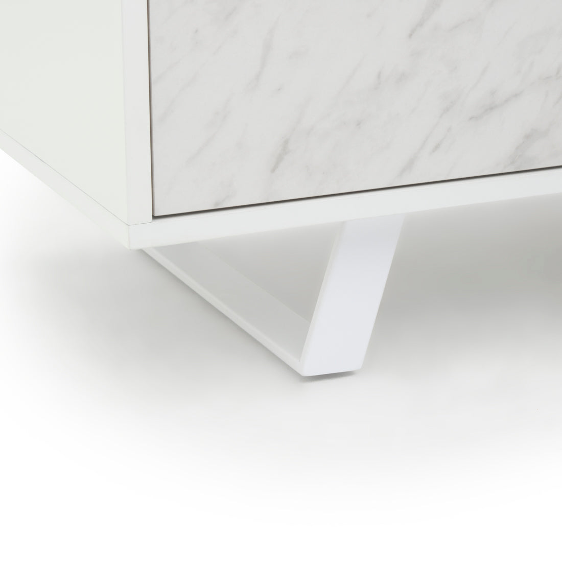Wimzy Wood Sideboard White