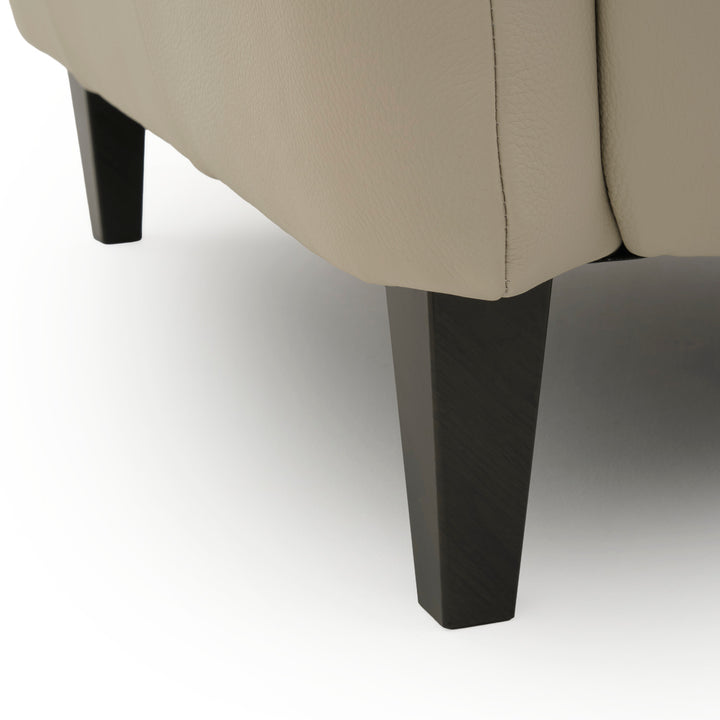 Wessa Leather Sofa Beige