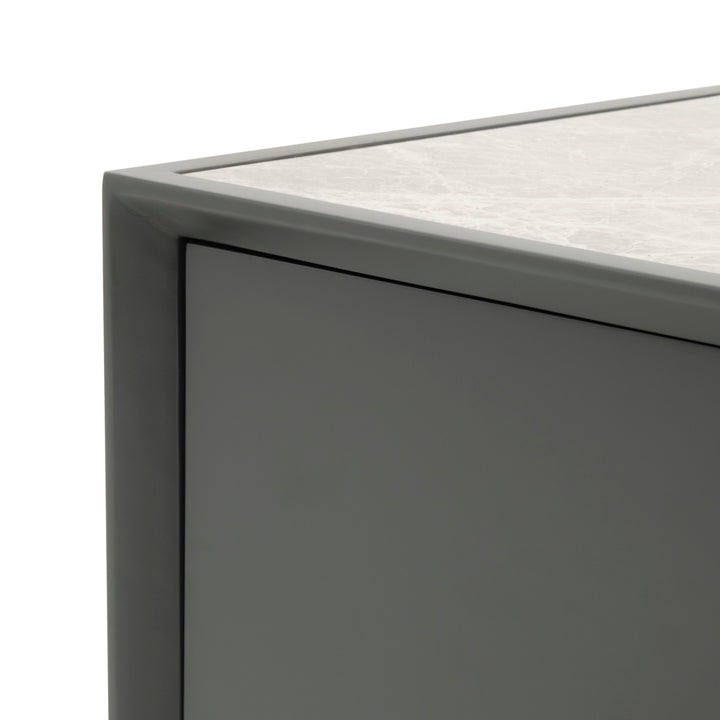 Wimzy Wood Sideboard Dark Grey