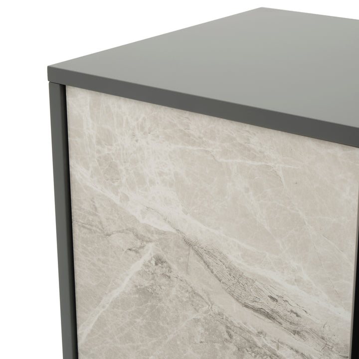 Wimzy Wood Sideboard Dark Grey