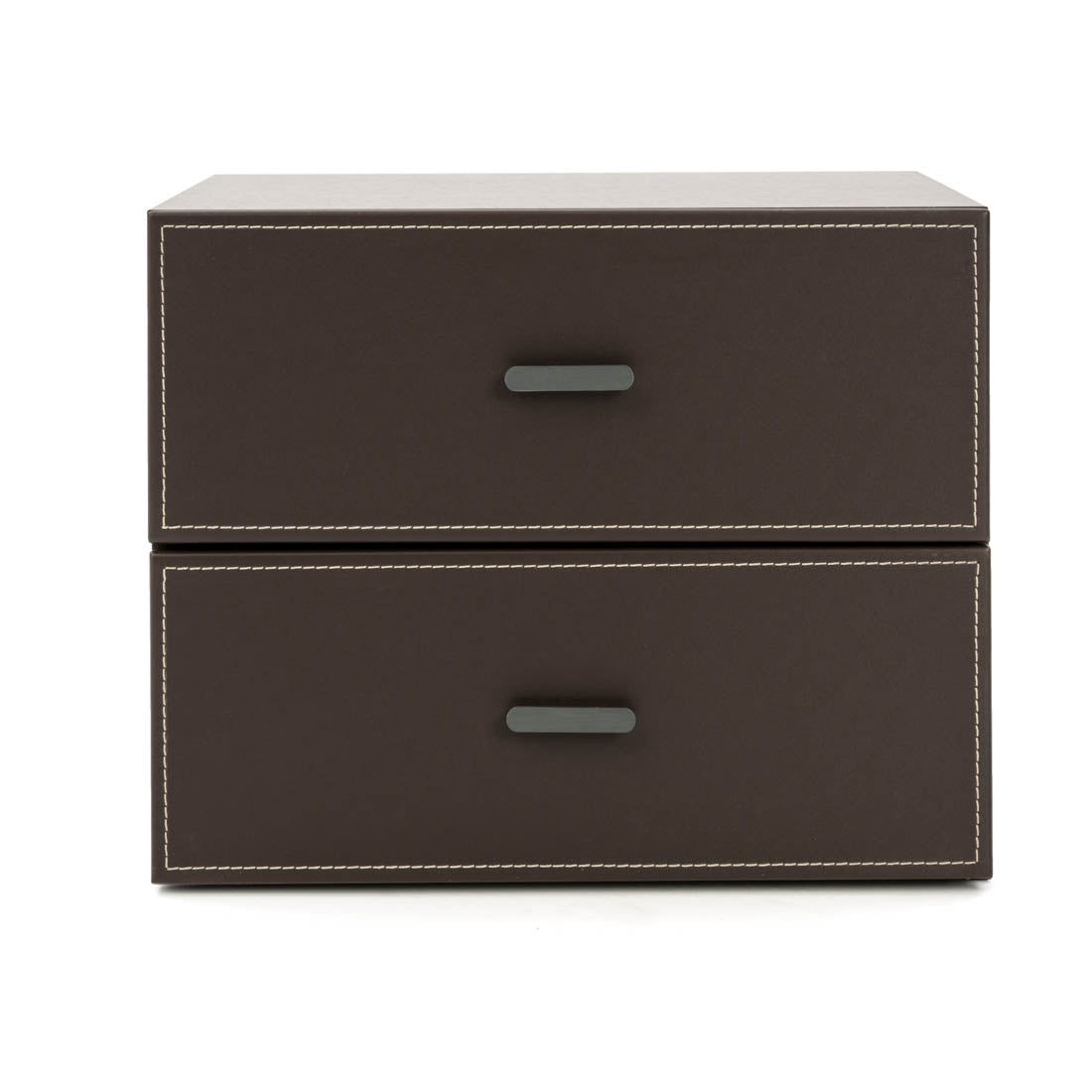 Neghan Wood Bookcase Dark Brown