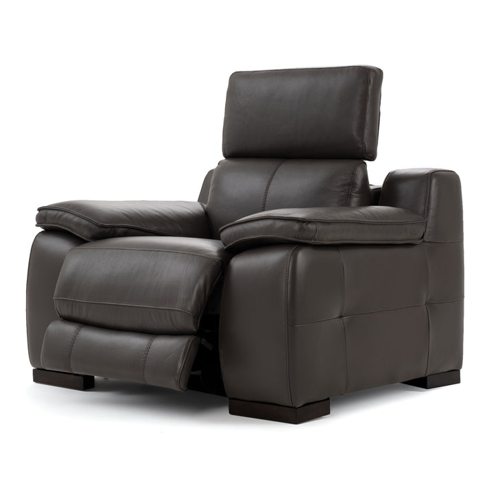 Nova Reclining Accent Chair Dark Grey