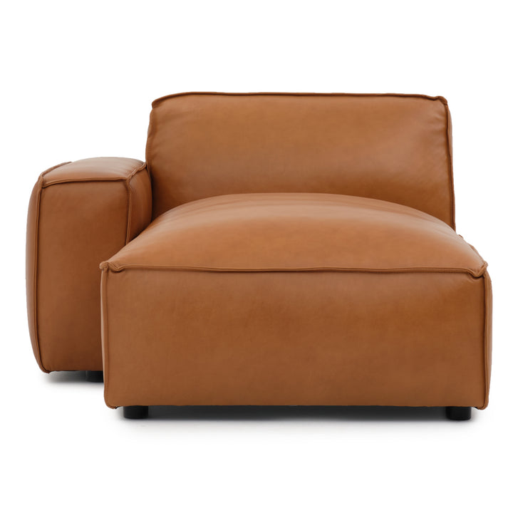 Nook Modular Left Chaise Cognac