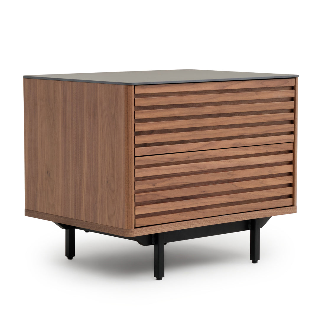 Ezio Nightstand Dark Brown