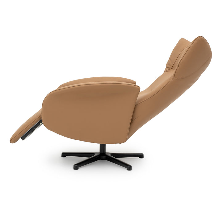 Wentle Reclining Accent Chair Cognac