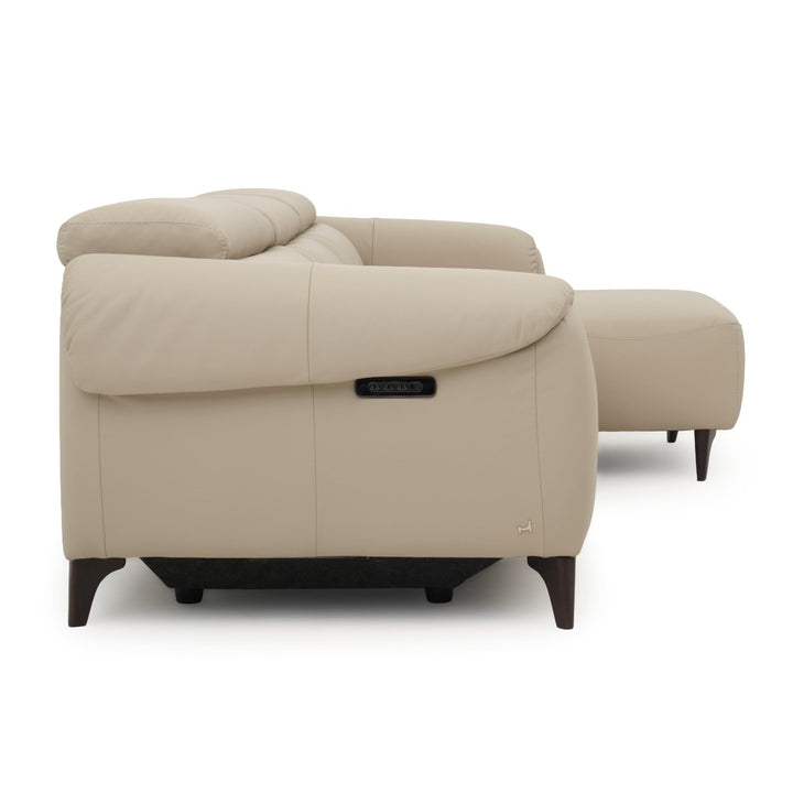 Nevali Reclining Sectional Sofa Beige