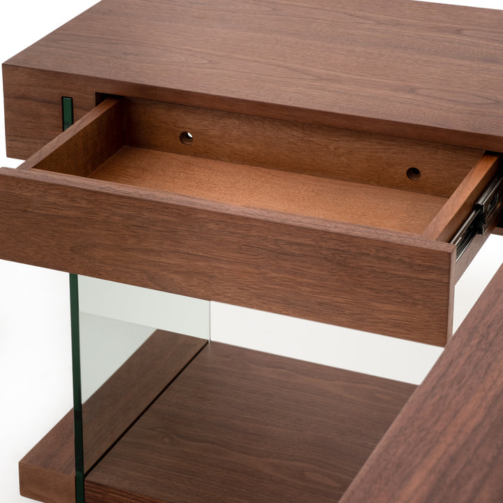 Winter Desk Dark Brown
