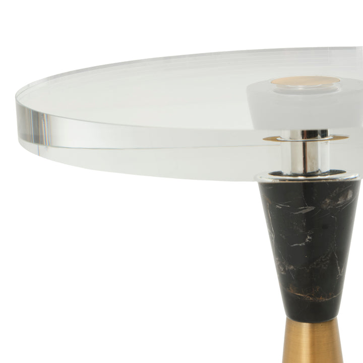 Escani Metal Accent Table Gold