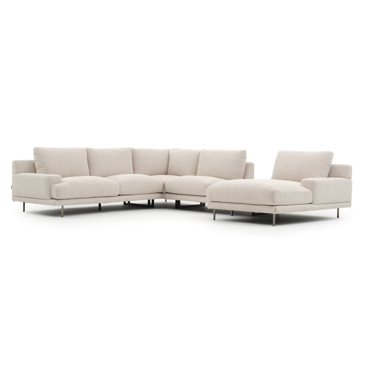 Elizabeth Fabric Modular Set Beige