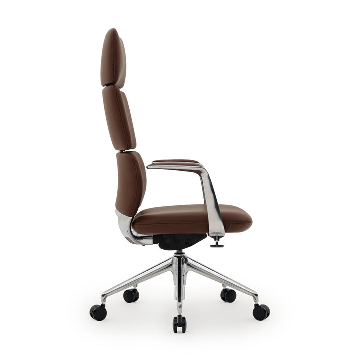 Euca Office Chair Dark Brown