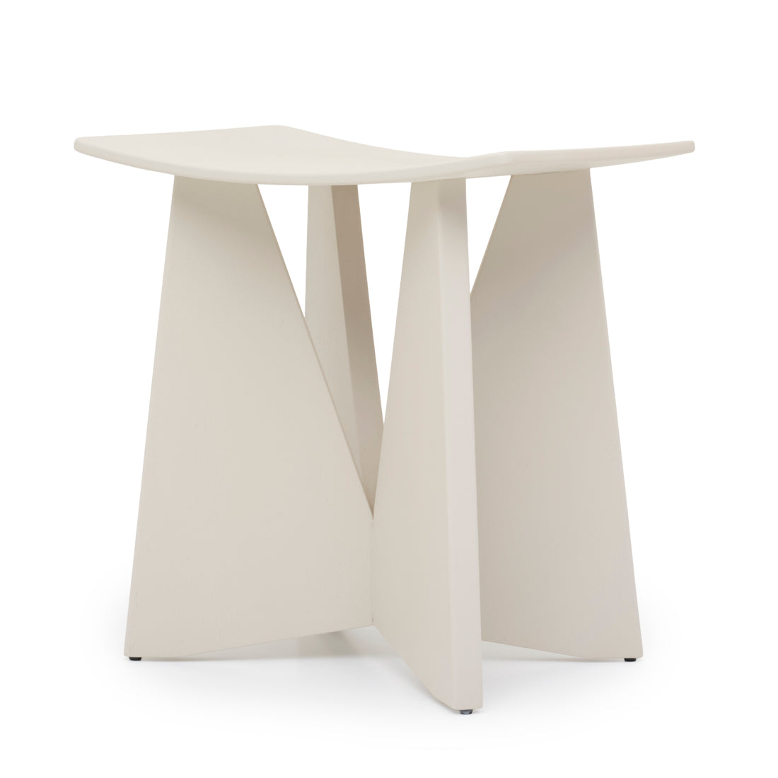 Siya Accent Stool White