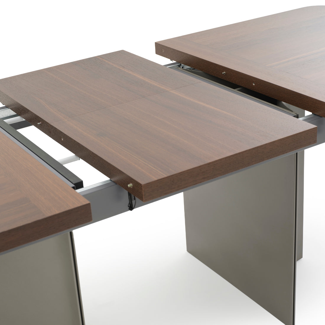Wadena Extendable Dining Table Dark Brown