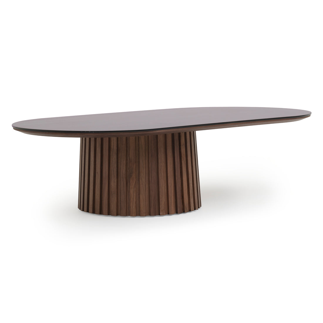 Elzie Ceramic Coffee Table Black