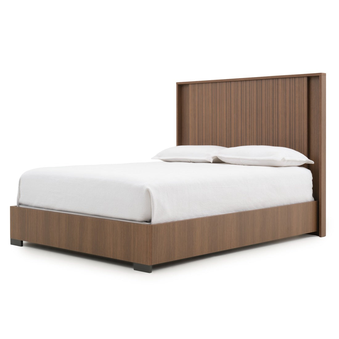 Nitmo King Bed Dark Brown