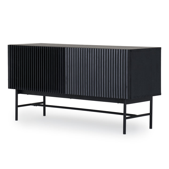 Easton Wood Sideboard Black
