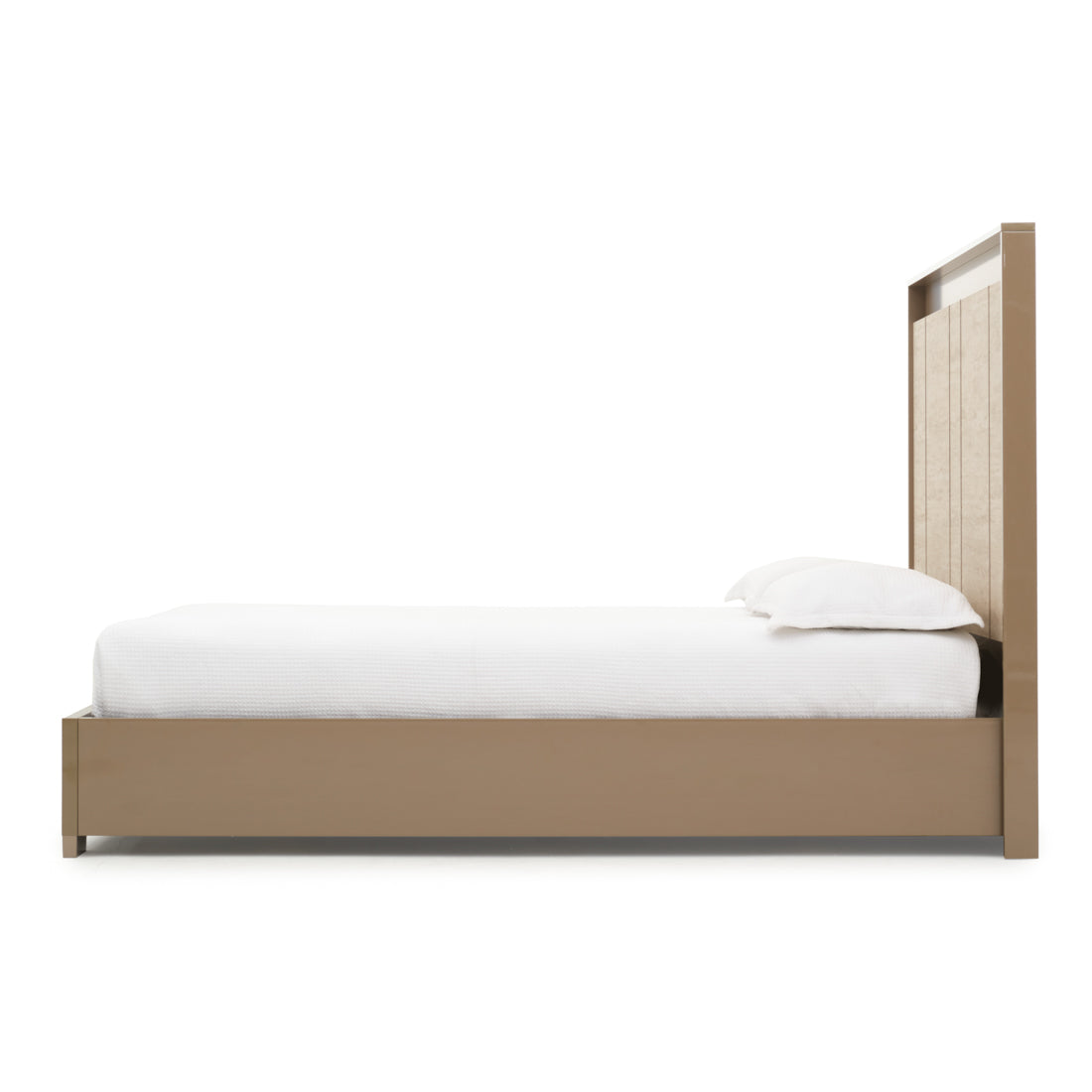 Nunzia King Bed Beige