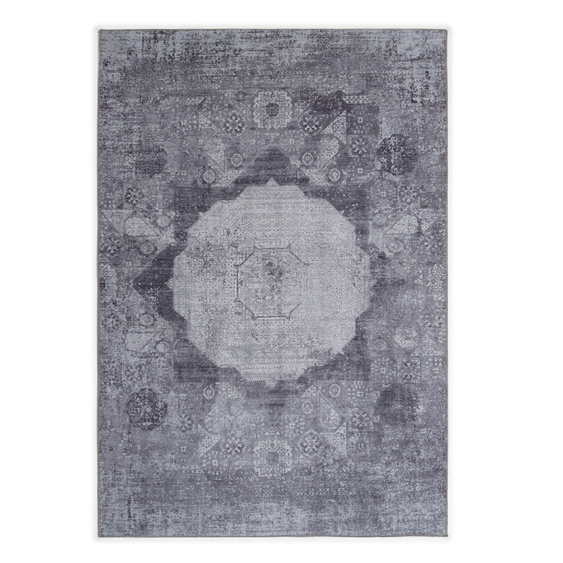 Nanpur Area Rug Light Grey