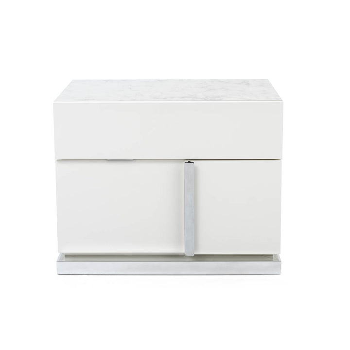 Westlyn Left Nightstand White