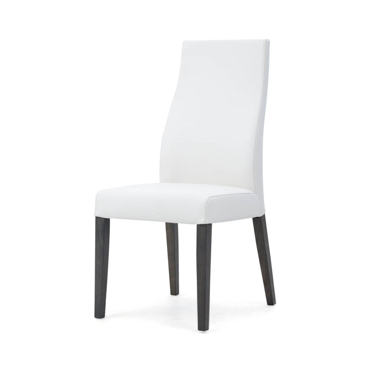 Jennifer Leather Chair White