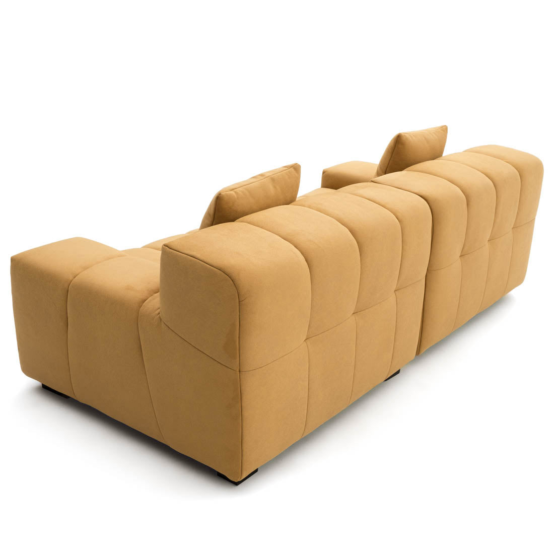 Norika Fabric Modular Sofa Yellow